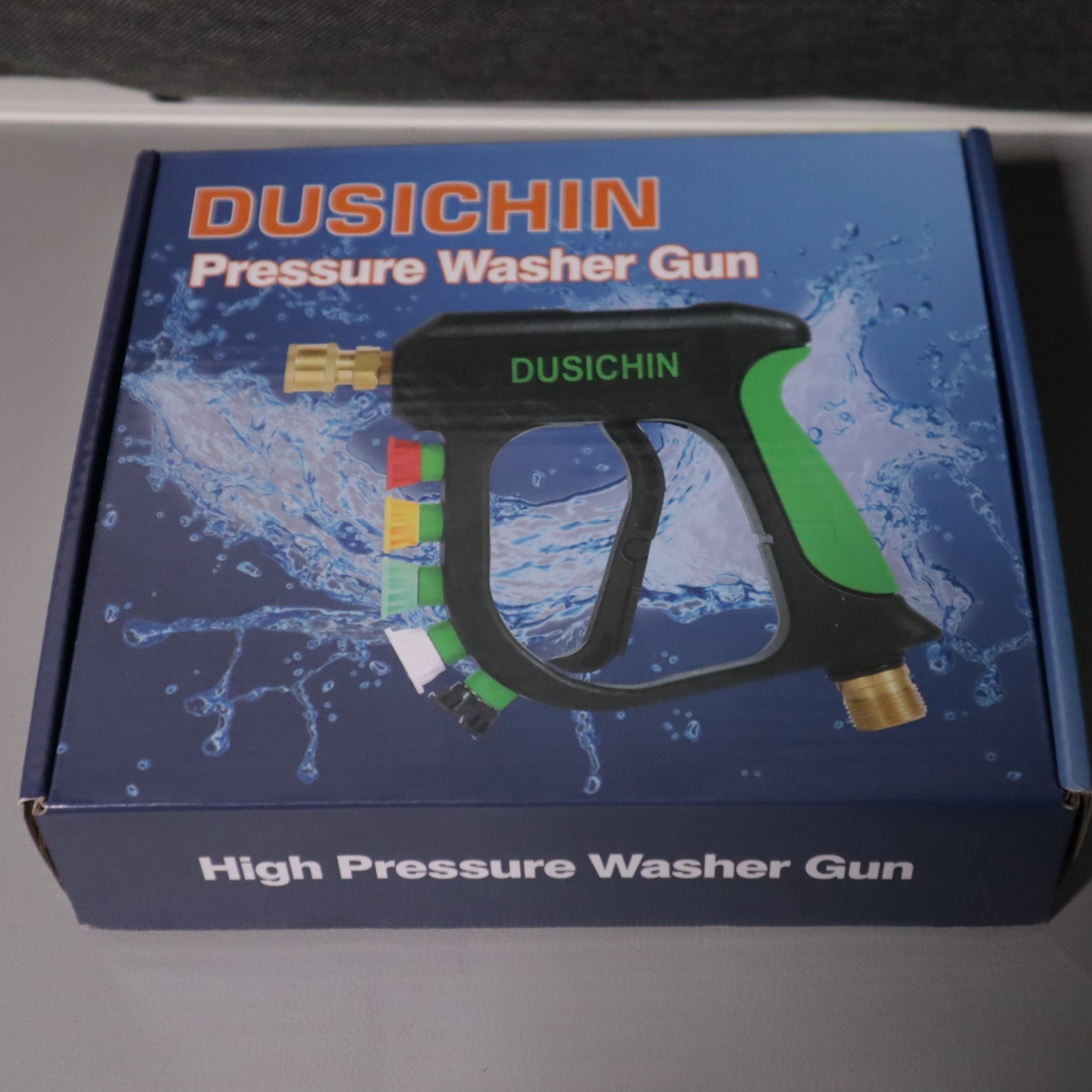 Pressure Washer Trigger Handle 3000 PSI, 1/4″ Quick Connect, M22 14mm/15mm