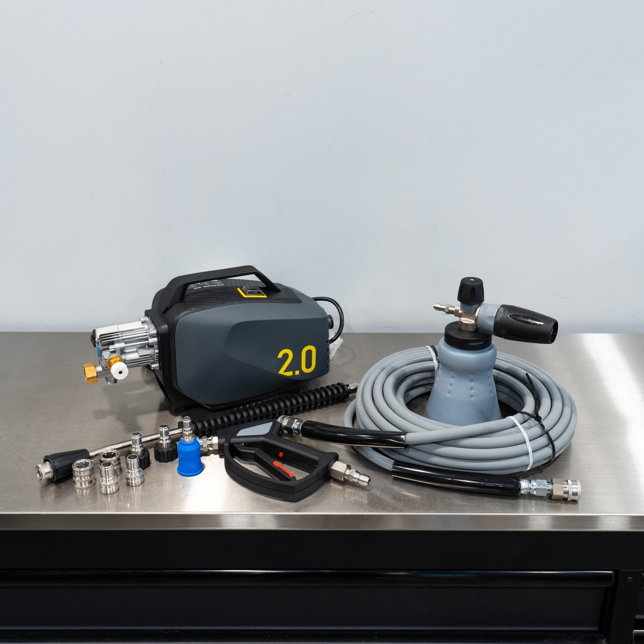 Active 2.0 Pressure Washer | Level 3 Detailing Kit | MTM Hose Gun Wand PF22.2