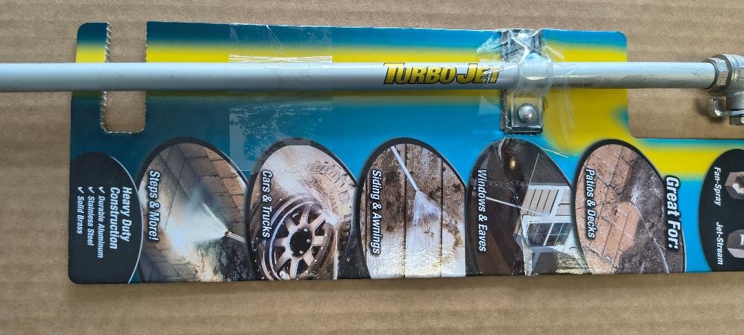 TURBO JET Power Washer Garden Hose Attachment # 1000243 Free US Shipping