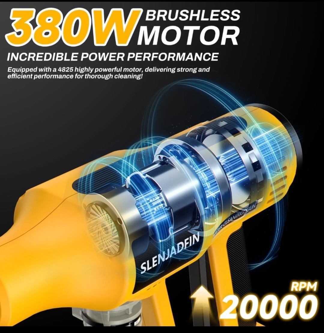 Cordless Pressure Washer for Dewalt 20V Battery 700 PSI Portable Handheld Power