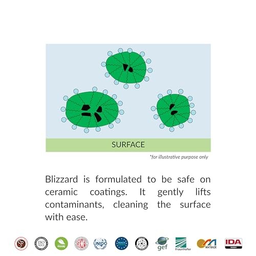 IGL Ecoclean Blizzard High-Foaming Car Shampoo (500ml) Foam Cannon & Bucket Use