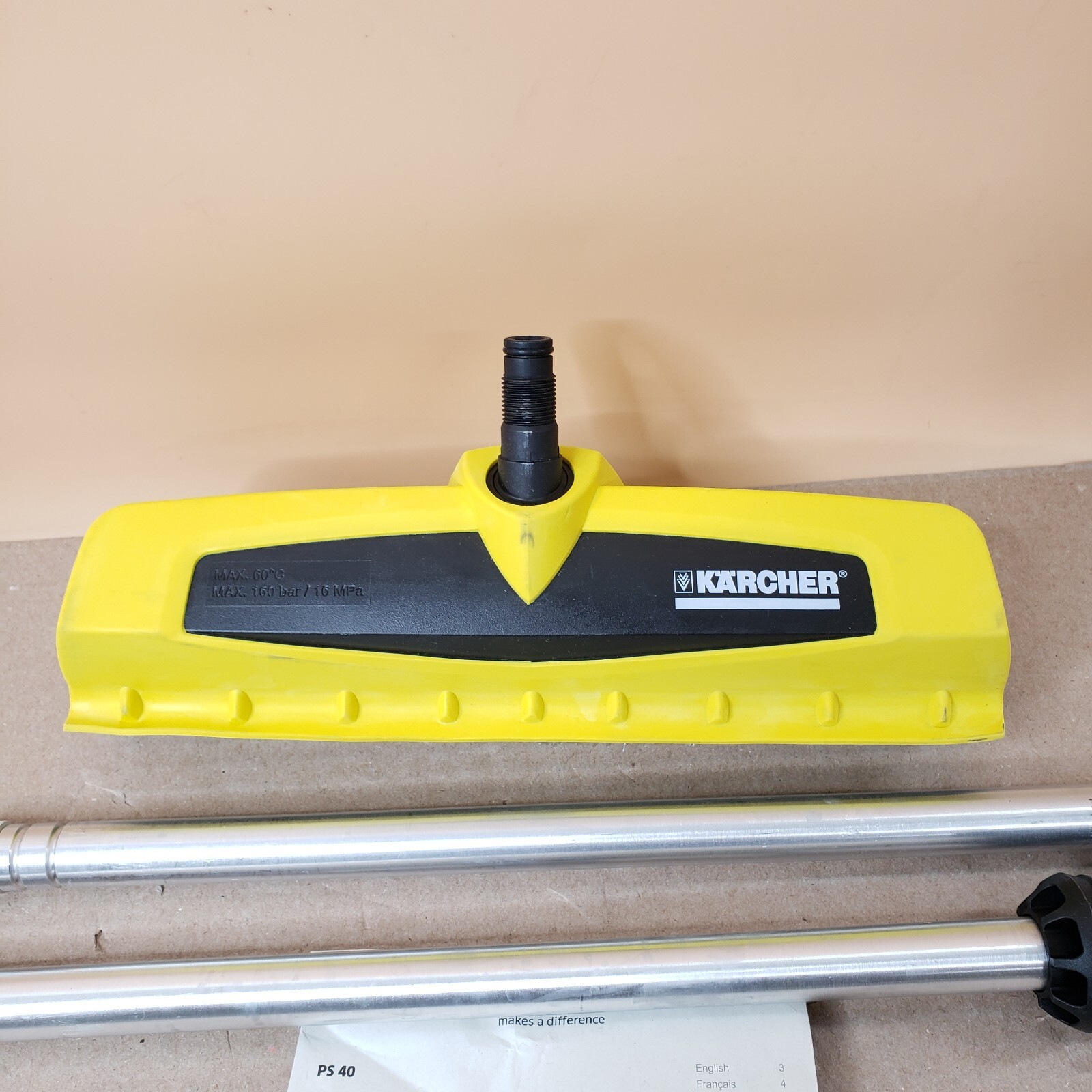Karcher 2.643-245.0 PS40 PowerScrubber for Electric Pressure Washer K2 K3 K4 K5