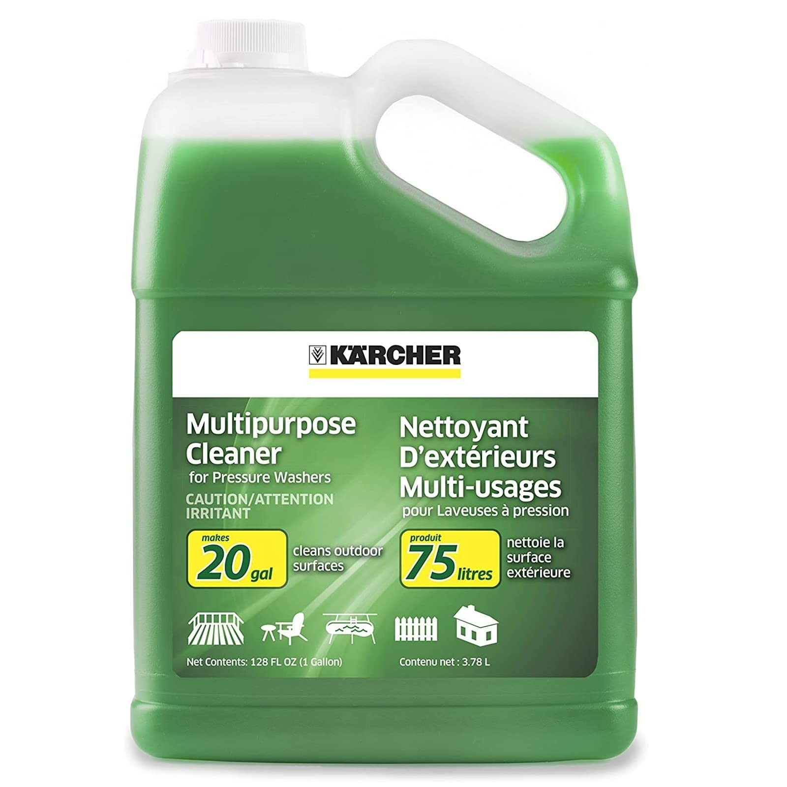 Multi-Purpose Pressure Washer Soap Concentrate Bundle – 1 Gallon for Car Wash &