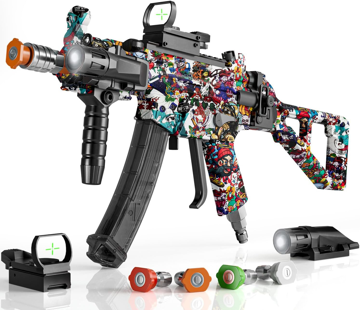 MP5 Model Pressure Washer Gun with Swivel & 4 Nozzles, 3600 PSI High Pressure Sp