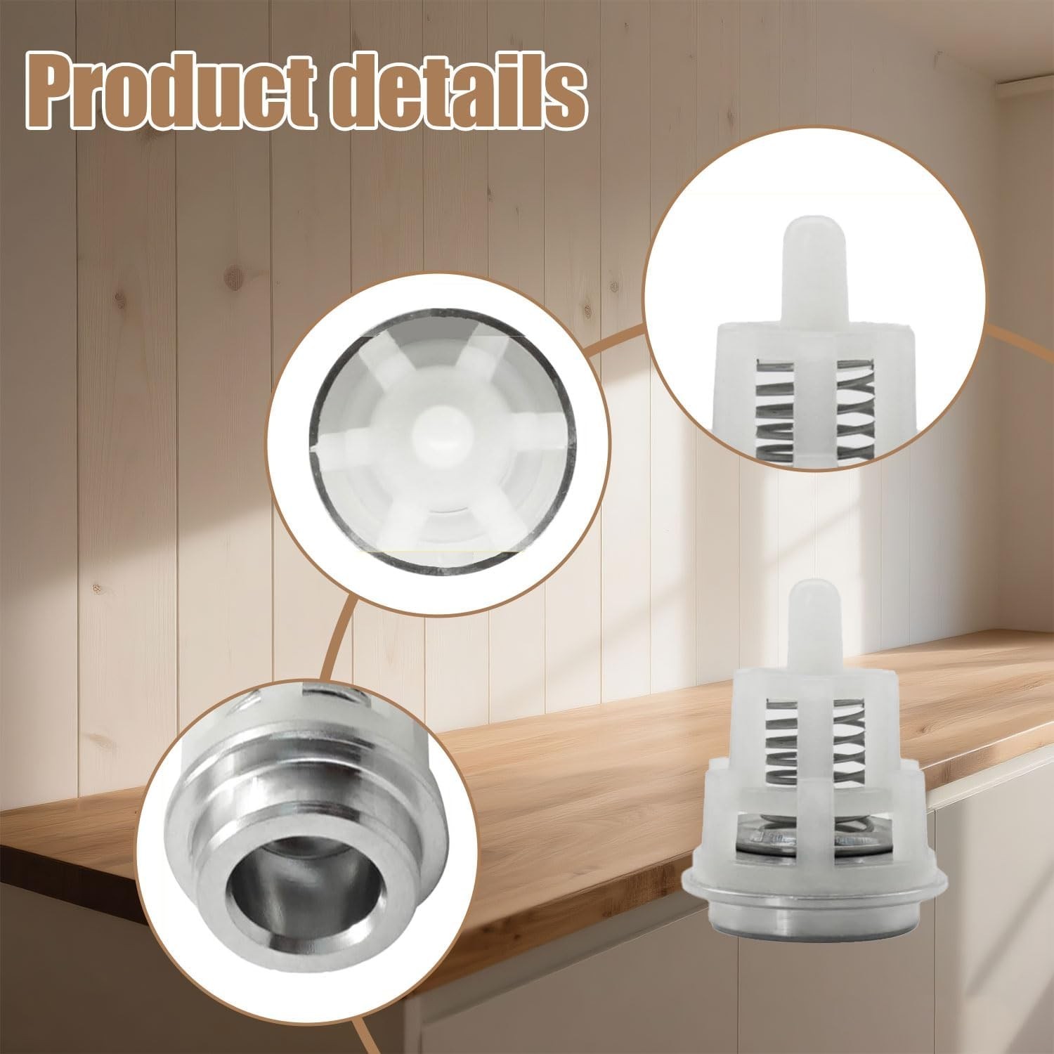 6 PCS Pressure Washer Pump Check Valve Kit for EZ TC TP TX Replaces Kit 123