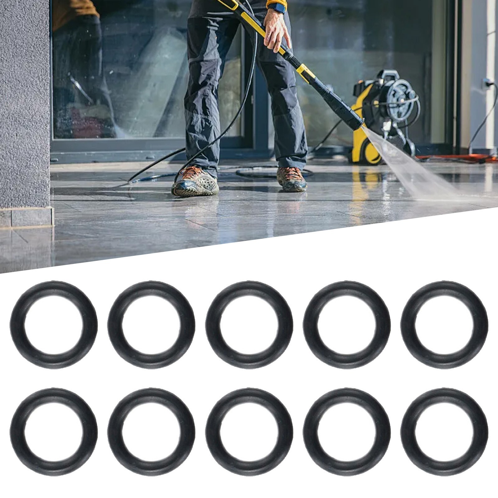 Connector Seal 1/4 O-Rings 20 Pcs Exquisite Pressure Washer Accessories