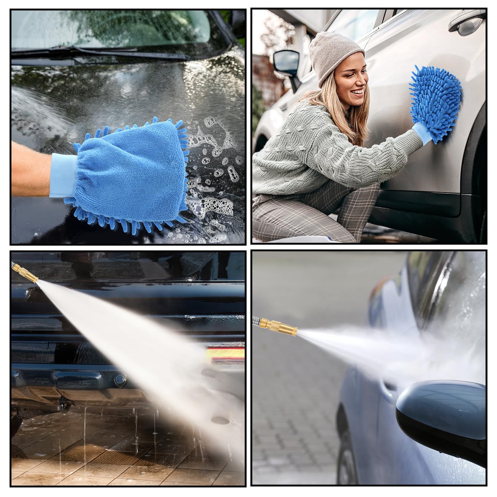 High Pressure Power Washer Wand, Hydro Jet Water Wand Pressure Sprayer,Flexib…