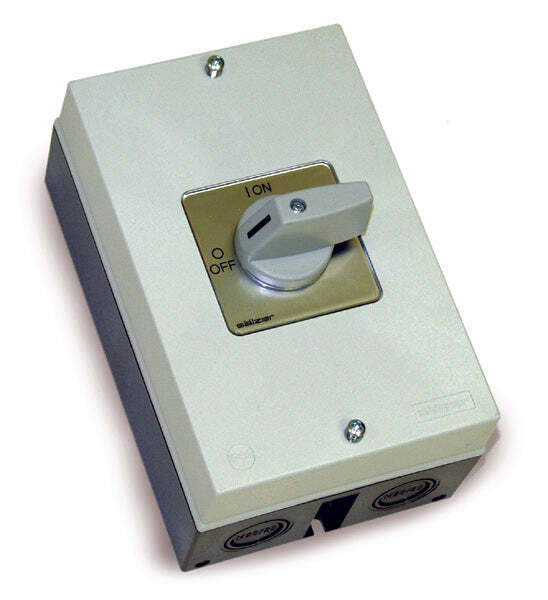Cam Switch, 60 AMP, 600V, 4P, Salzer Switch Only