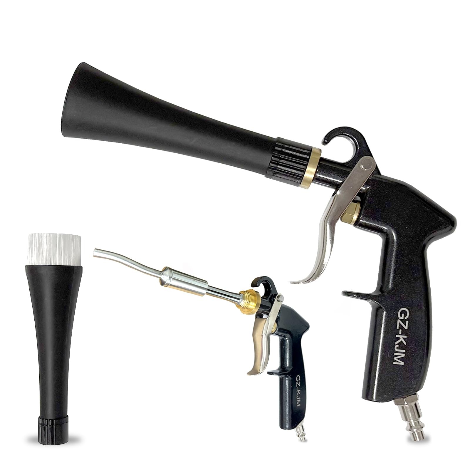 High Pressure Car Interior Spraying Washing Gun with 2 Set Nozzle Sprayer Con…