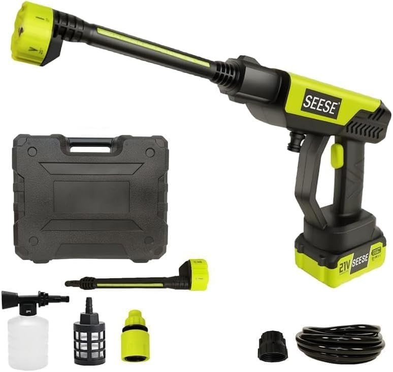 Seese Cordless Pressure Washer – Ideal Father’s Day Gift with Charger!