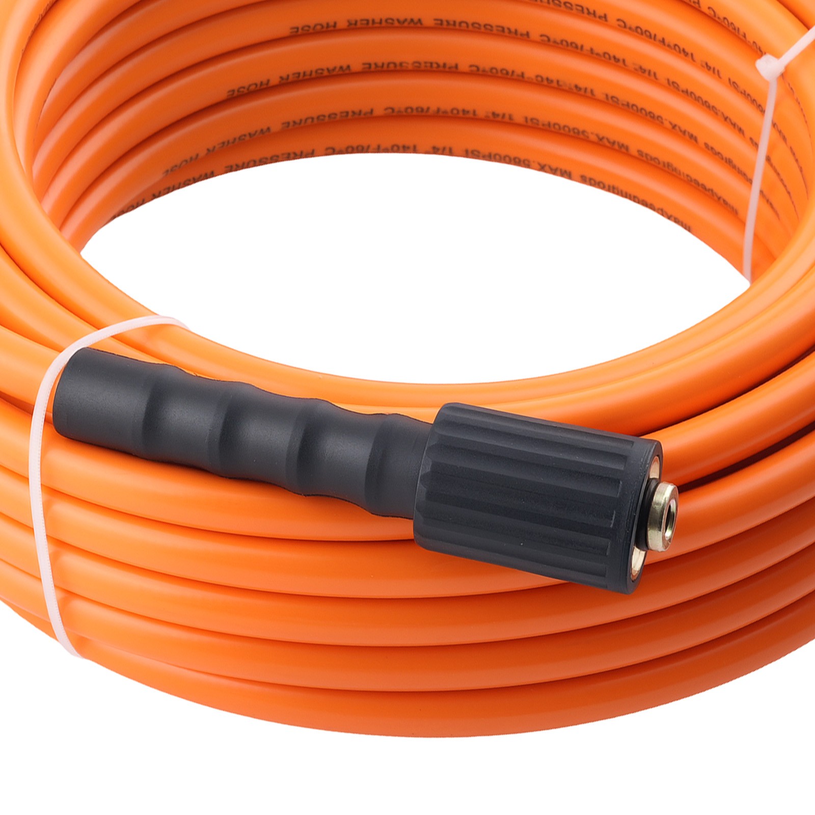 50FT High Pressure Washer Hose Extension Hose 5800PSI w/ M22-14mm x 3/8″ Coupler