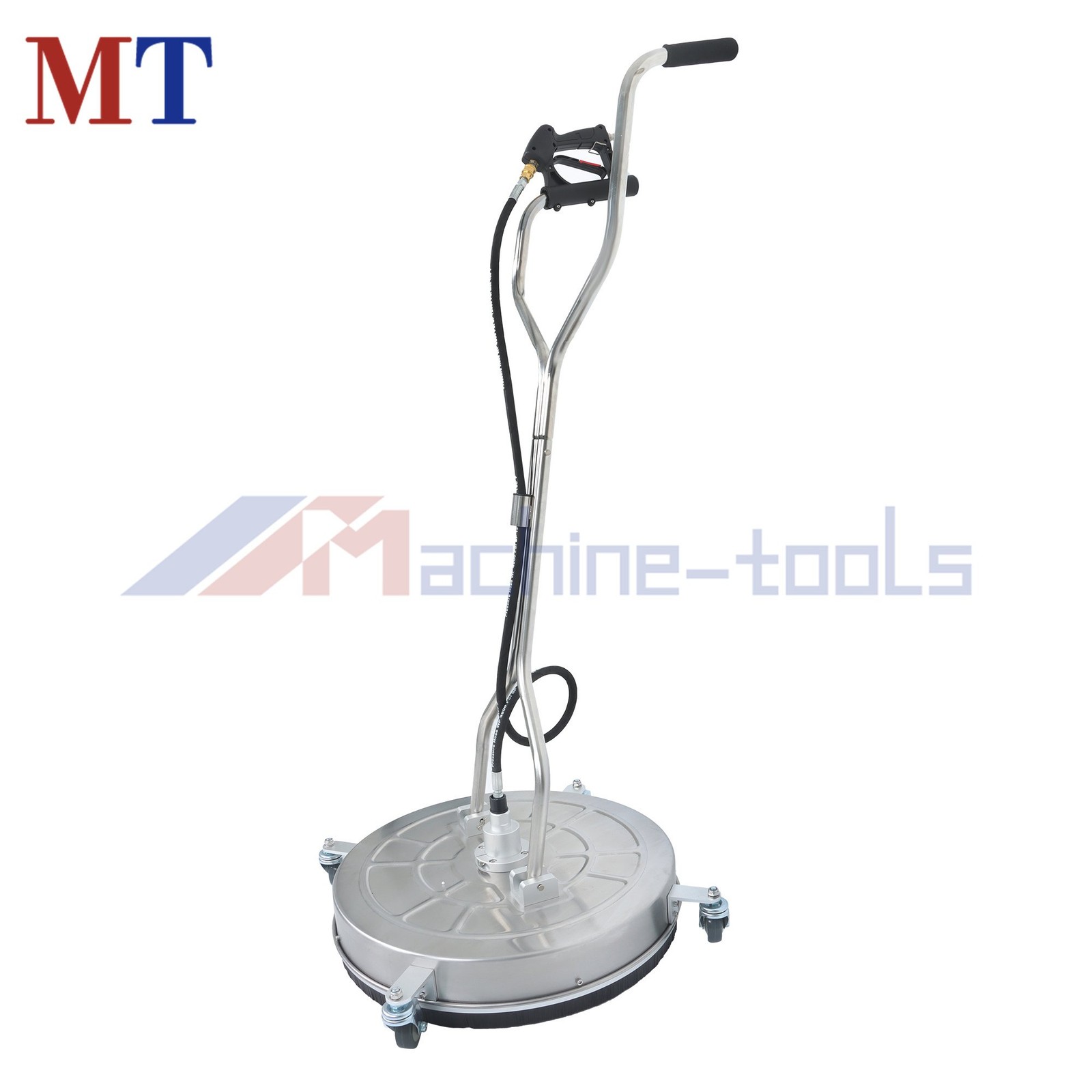 24Inch Pressure Washer Surface Cleaner w/ Handles & Wheels Quick Connect