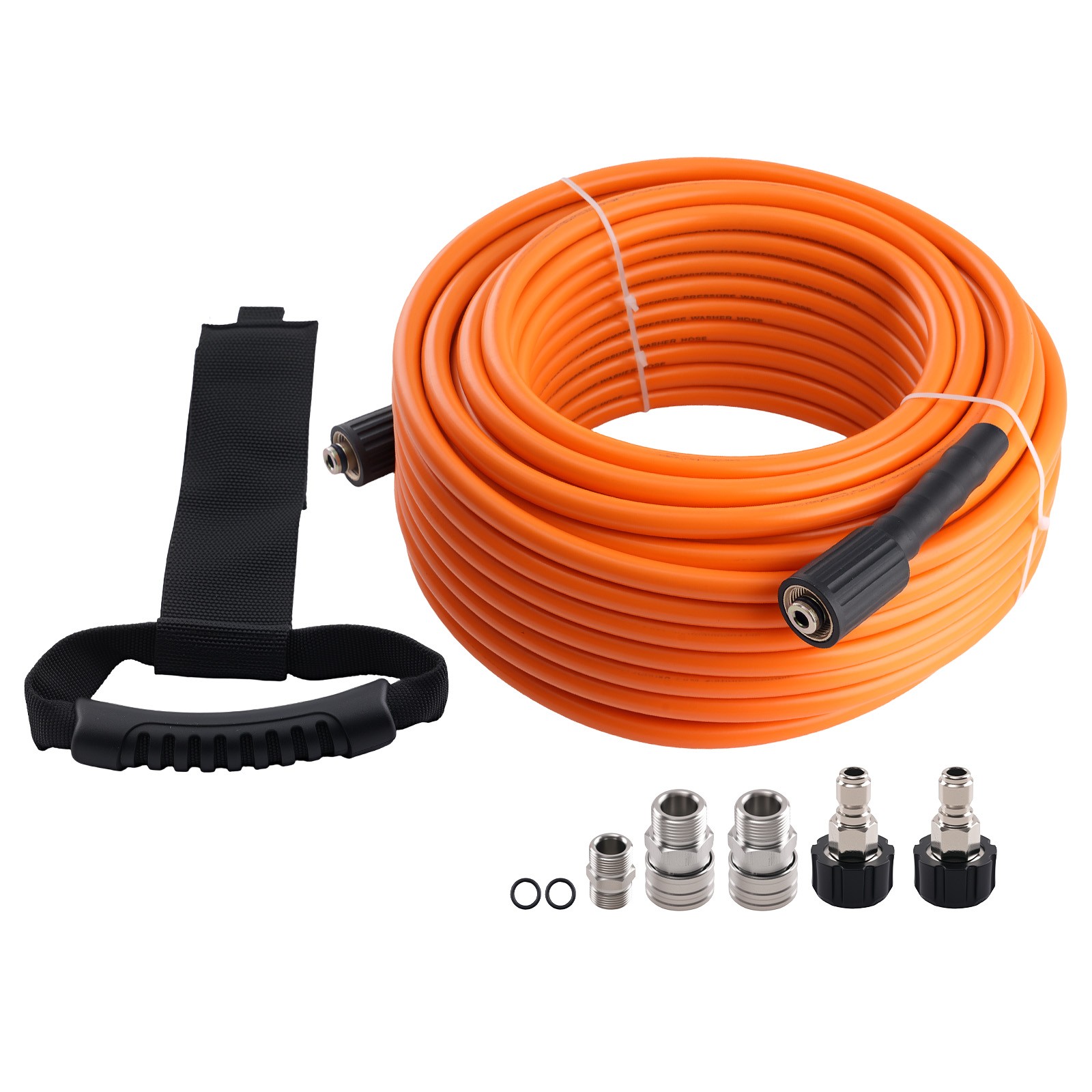 Pressure Washer Hose 100ft 5800PSI Power Washer Extension Tube M22-14mm to 3/8″