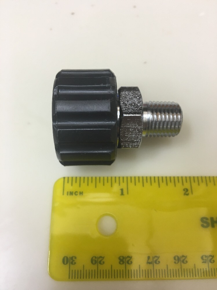 MTM Hydro M22 /14mm Twist Connect X 1/4 NPT Male * Karcher Style 4000 PSI
