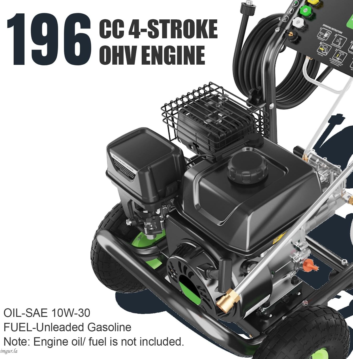 Environmental Compliant 4200PSI Gas Pressure Washer – Safe, Powerful Cleaning