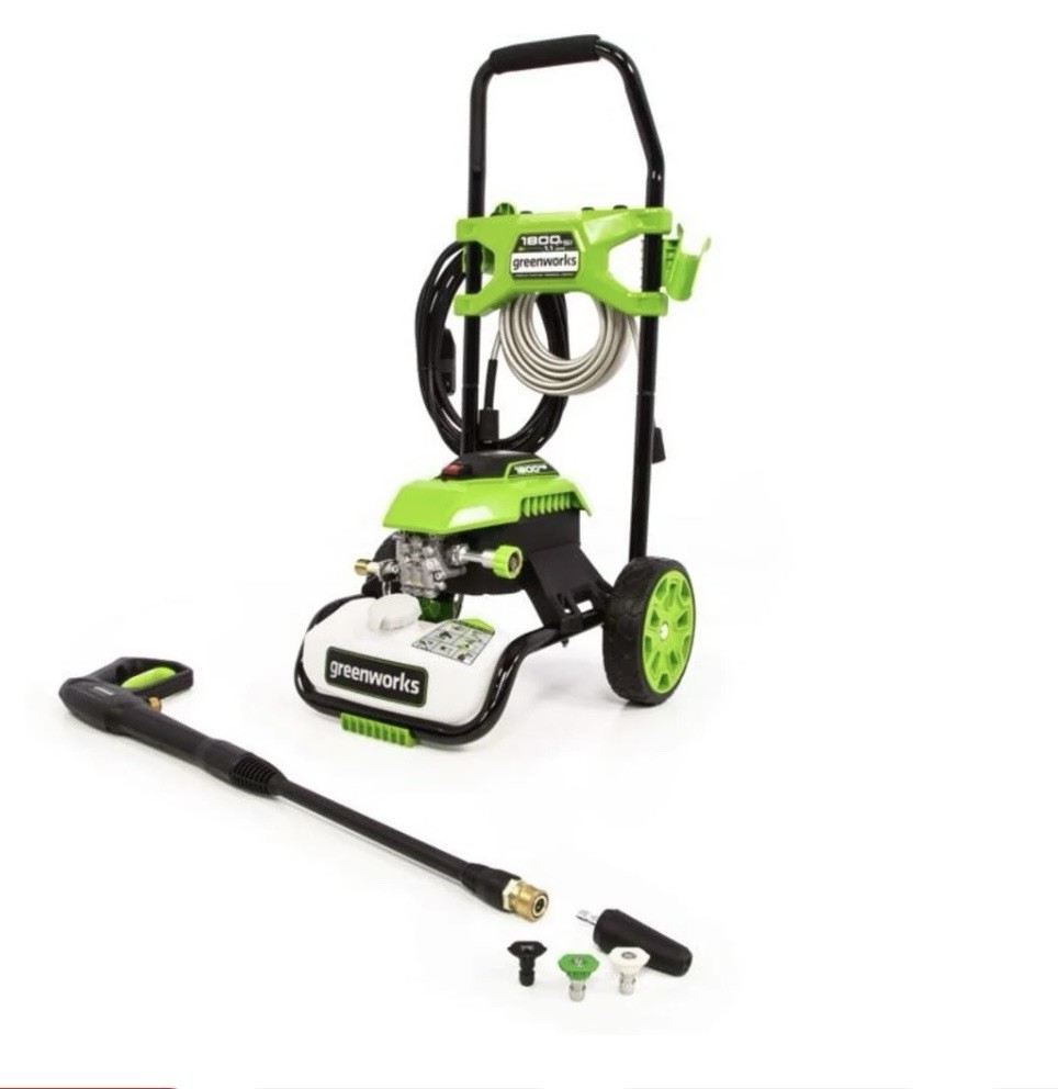 Greenworks 1800 psi 1.1 gpm Electric Pressure Washer GPW1803