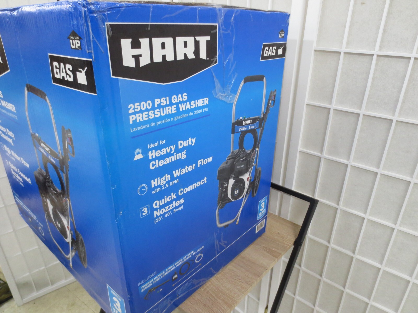 HART POWER 2500 PS1 GAS PRESSURE WASHER (129039-1 CR LOC. CTR-B1)