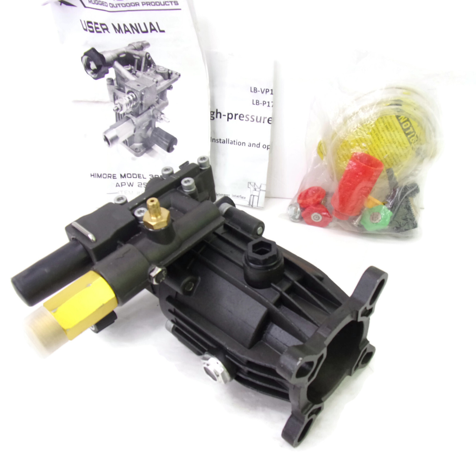 The Rop Shop High Pressure Washer Pump 2600 PSI For Himore 308418003 NOB