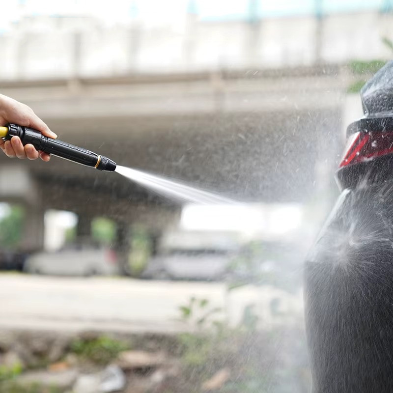 Adjustable Car Wash Water Gun High Pressure Metal Sprinkle Spray Nozzle