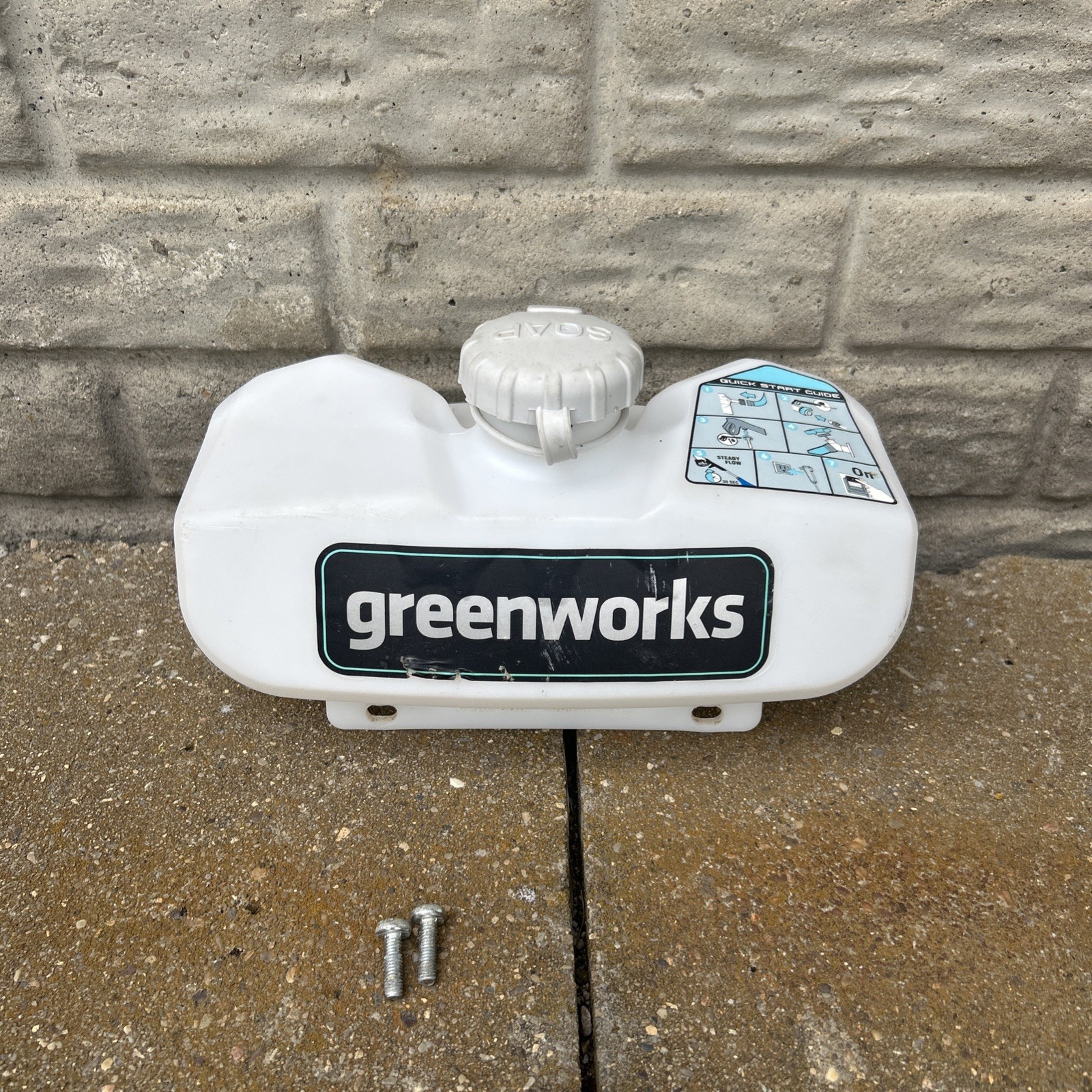 Greenworks 1800 Psi Pressure Washer Replacement Soap Jug Only Model 1803