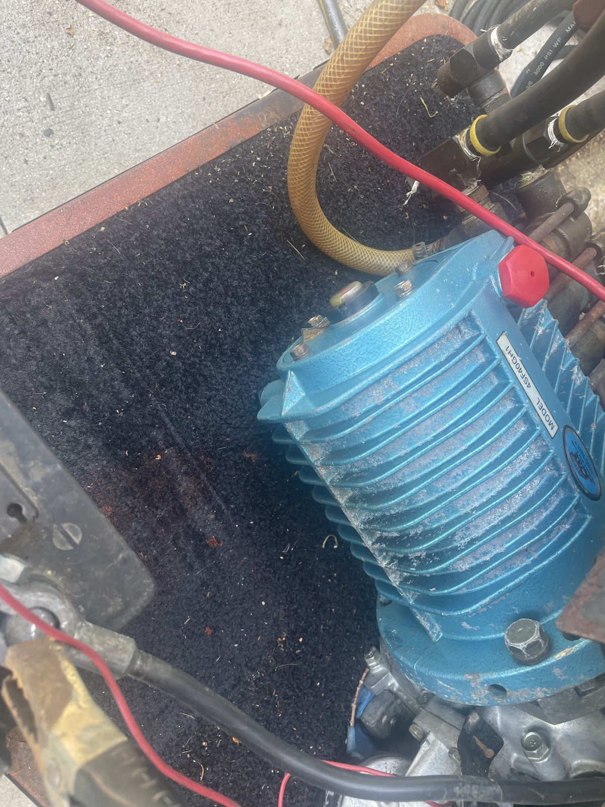 Cat Pressure Washer Pump Model 4SF40GHI And Mounting Base For A Briggs Vanguard