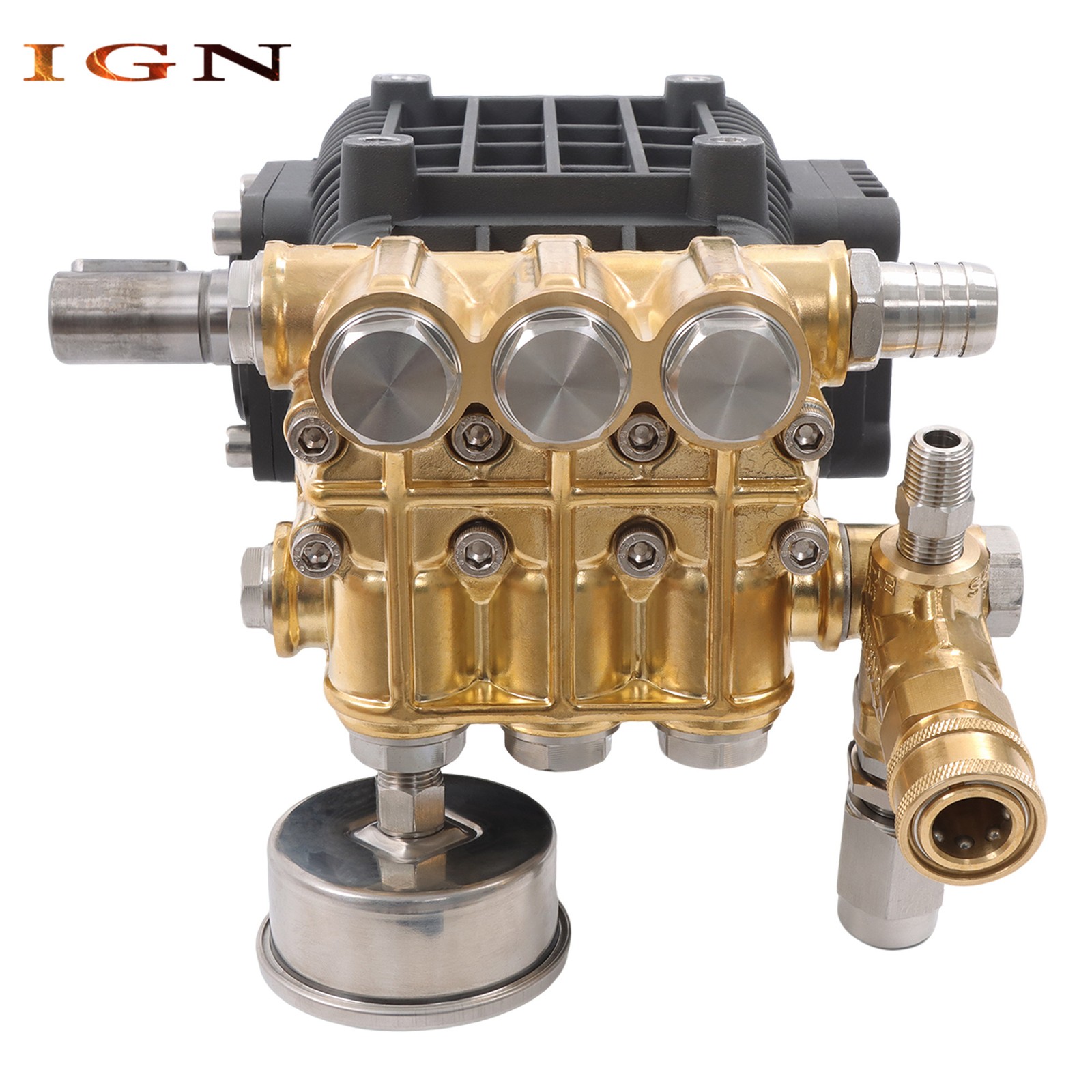 4.5 HP General Right Shaft 3500 PSI Pressure Washer Pump Belt Drive 5.6GPM