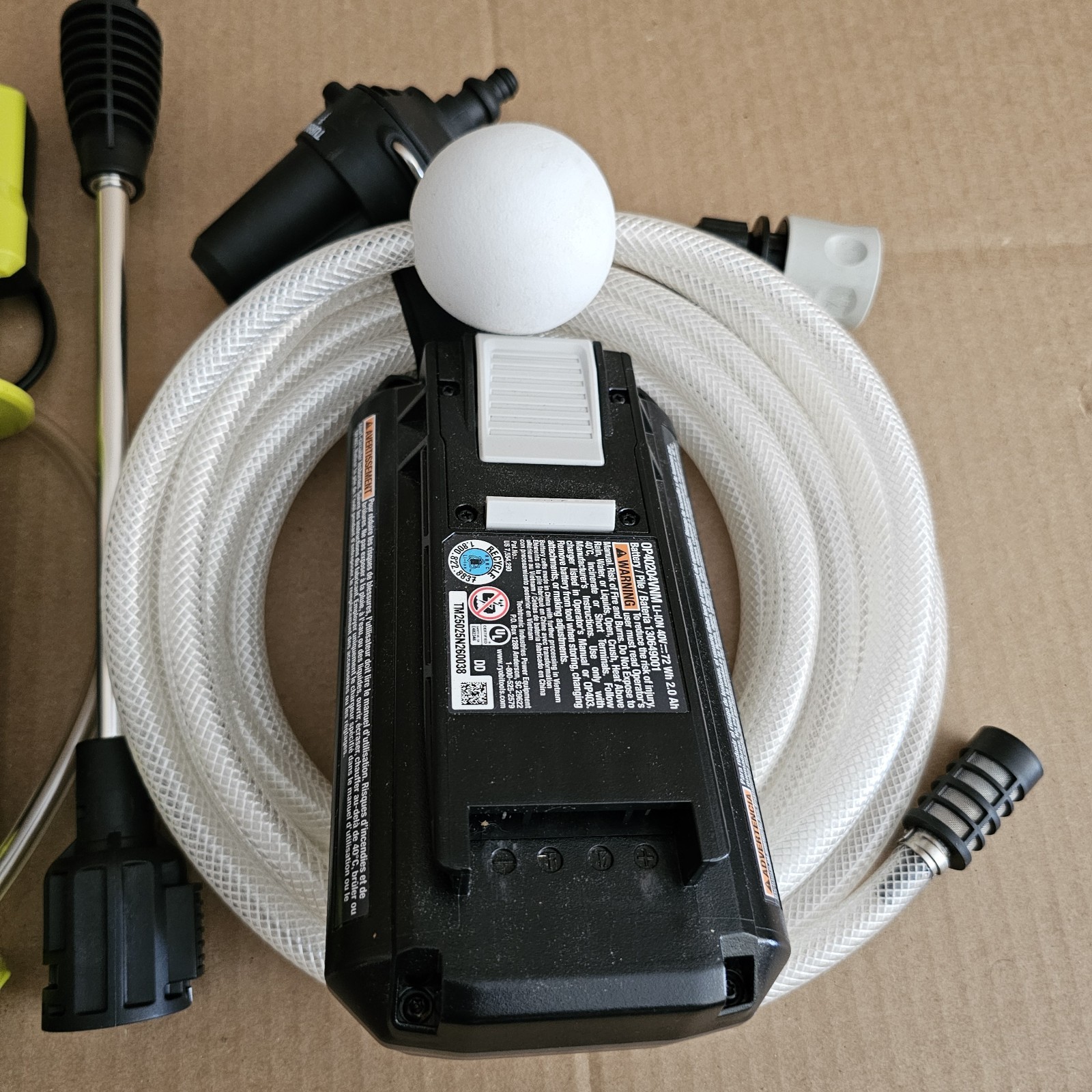 Accesories For Ryobi RY124052K 40V battery + Charger + Othrr