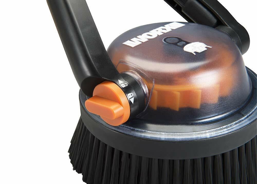 WORX WA1821 Hydroshot Adjustable Outdoor Power Scrubber (Hard Bristles)