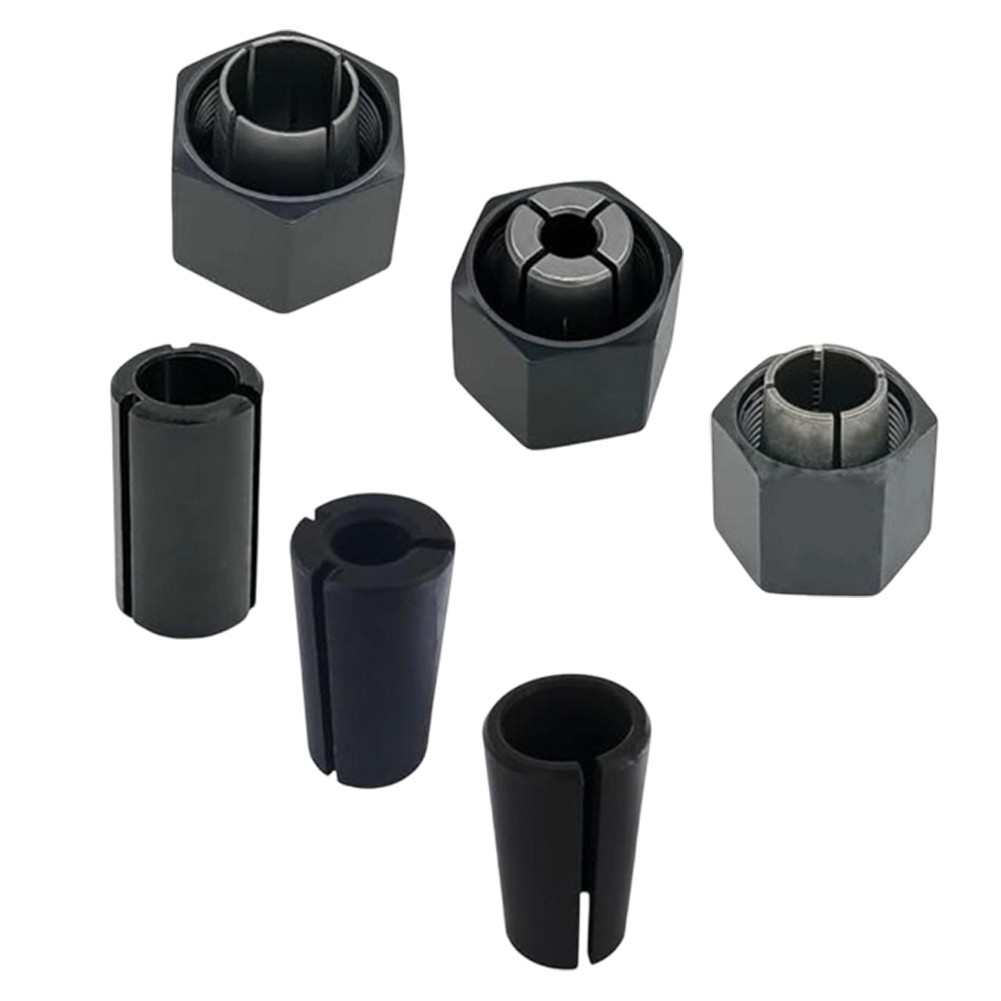 Collet Chuck and Nut Set 1/4 inch 1/2 inch 12mm 1/2-3/8 inch Compatible