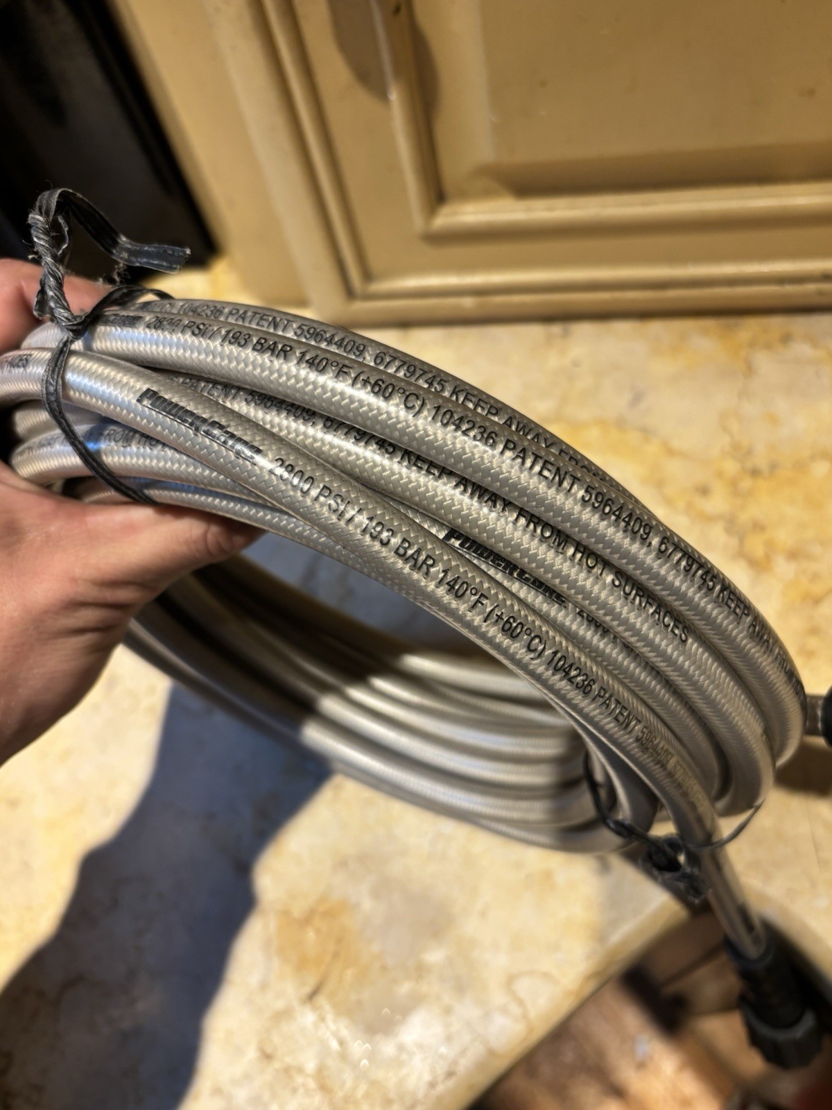 Power Care pressure washer extension hose 2800 Psi