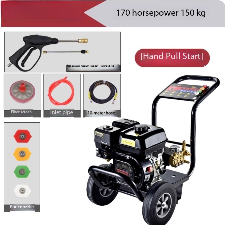 Ultra-High Pressure High-Power Diesel Car Wash Machine for Industrial Use