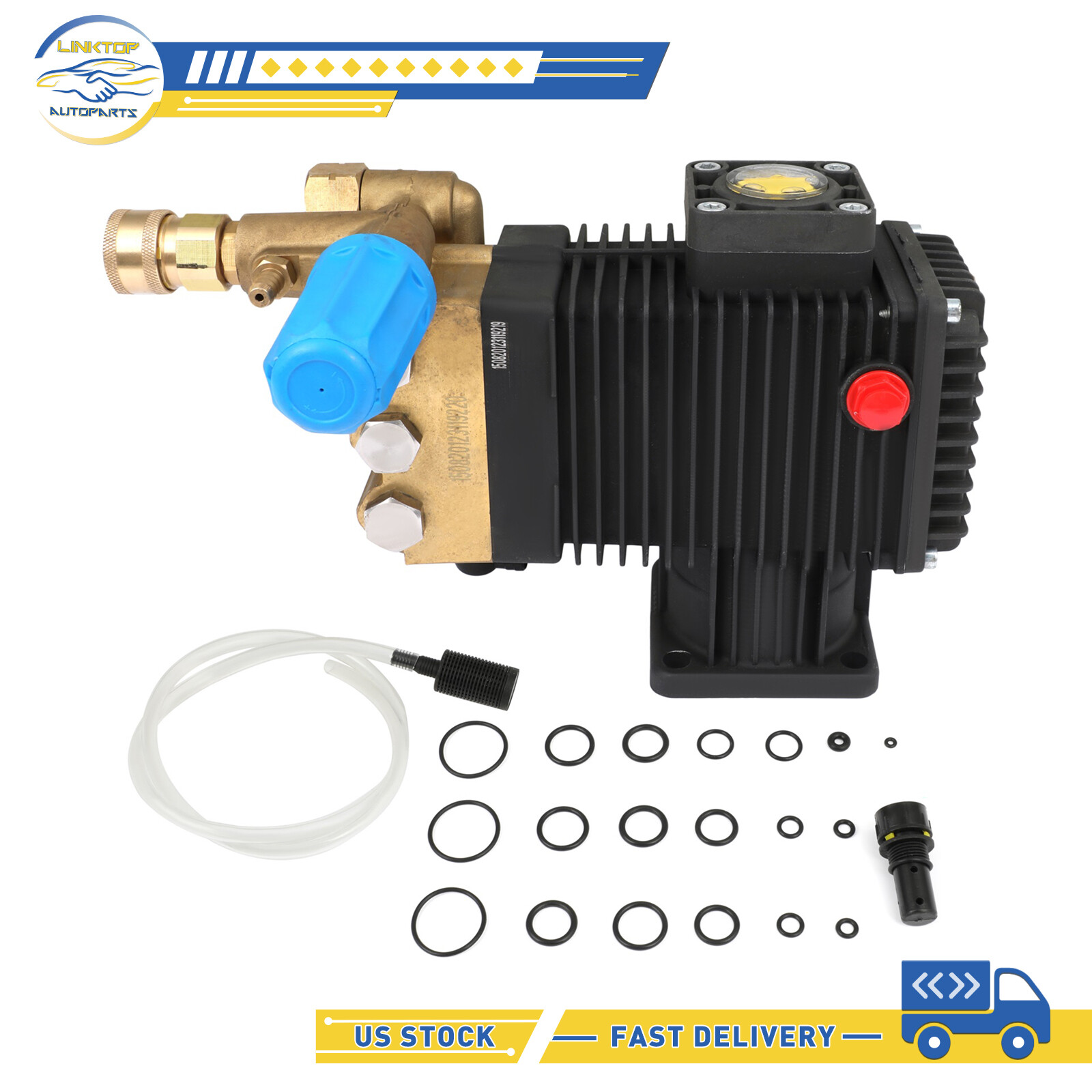 2200psi-3000psi 2.5GPM 3/4″ Engine PRESSURE WASHER PUMP for 5.5hp/6.5hp/7hp