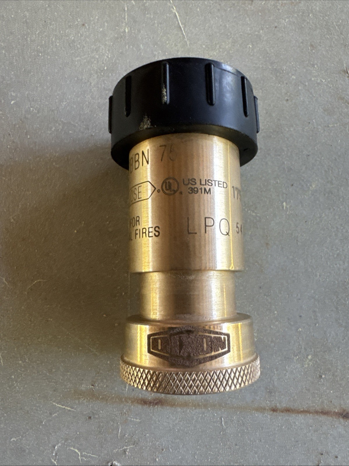 175 PSI Brass high pressure Dixon Powhaton spray nozzle