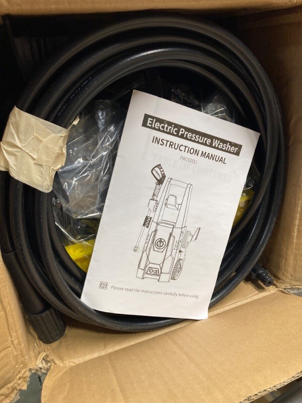 AgiiMan Electric Pressure Washer – 4500PSI Max 3.1 GPM Power Washer With 35FT Po
