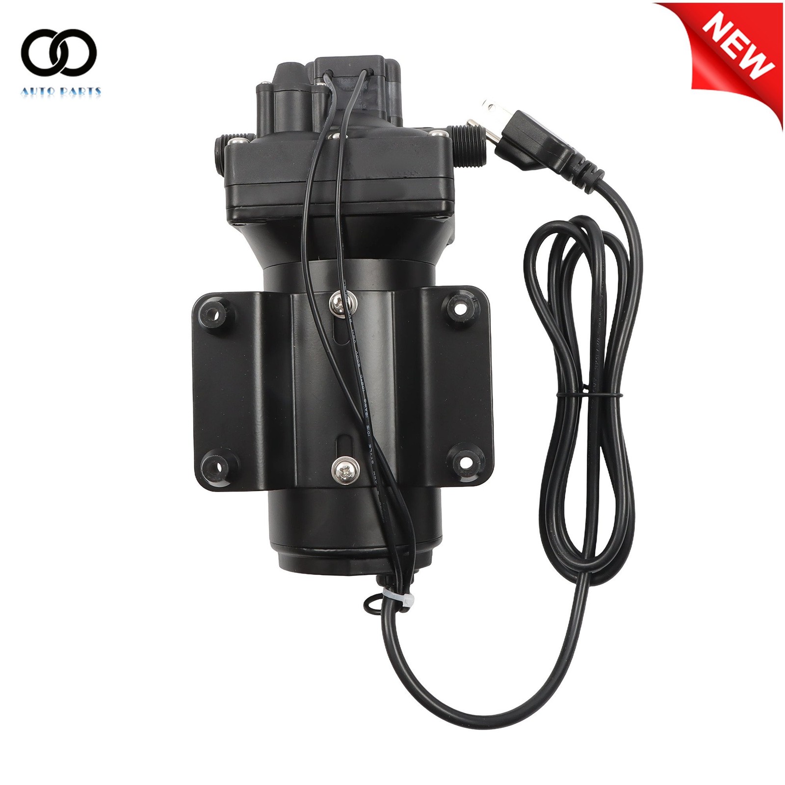 Water Diaphragm Pump 4-chamber 5.5GPM 75PSI 110V AC Self Priming RV Water Pump