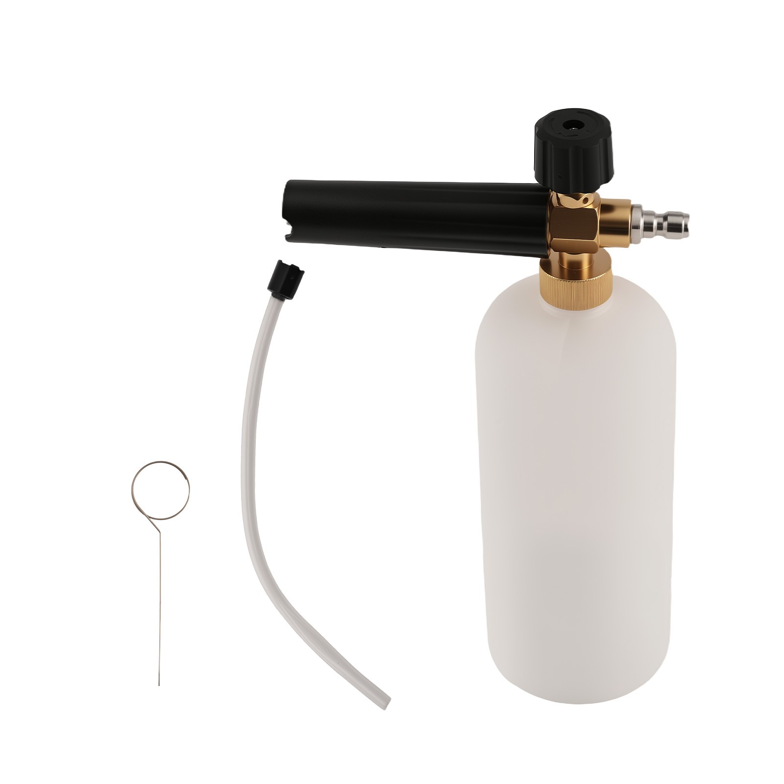 1/4″ Snow Foam Cannon Gun Car Wash Soap Lance Sprayer Pressure Washer Bottle