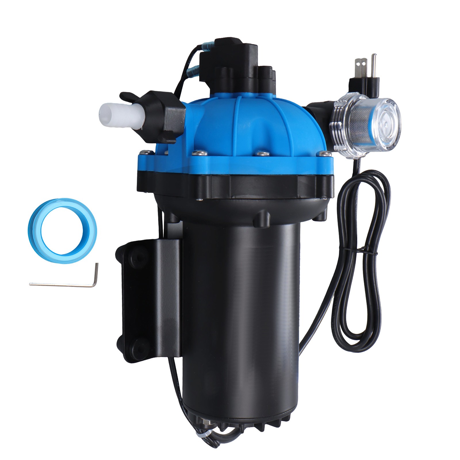 80 PSI 6GPM Diaphragm Water Pump 5-chamber Self Priming Pressure Booster Pump