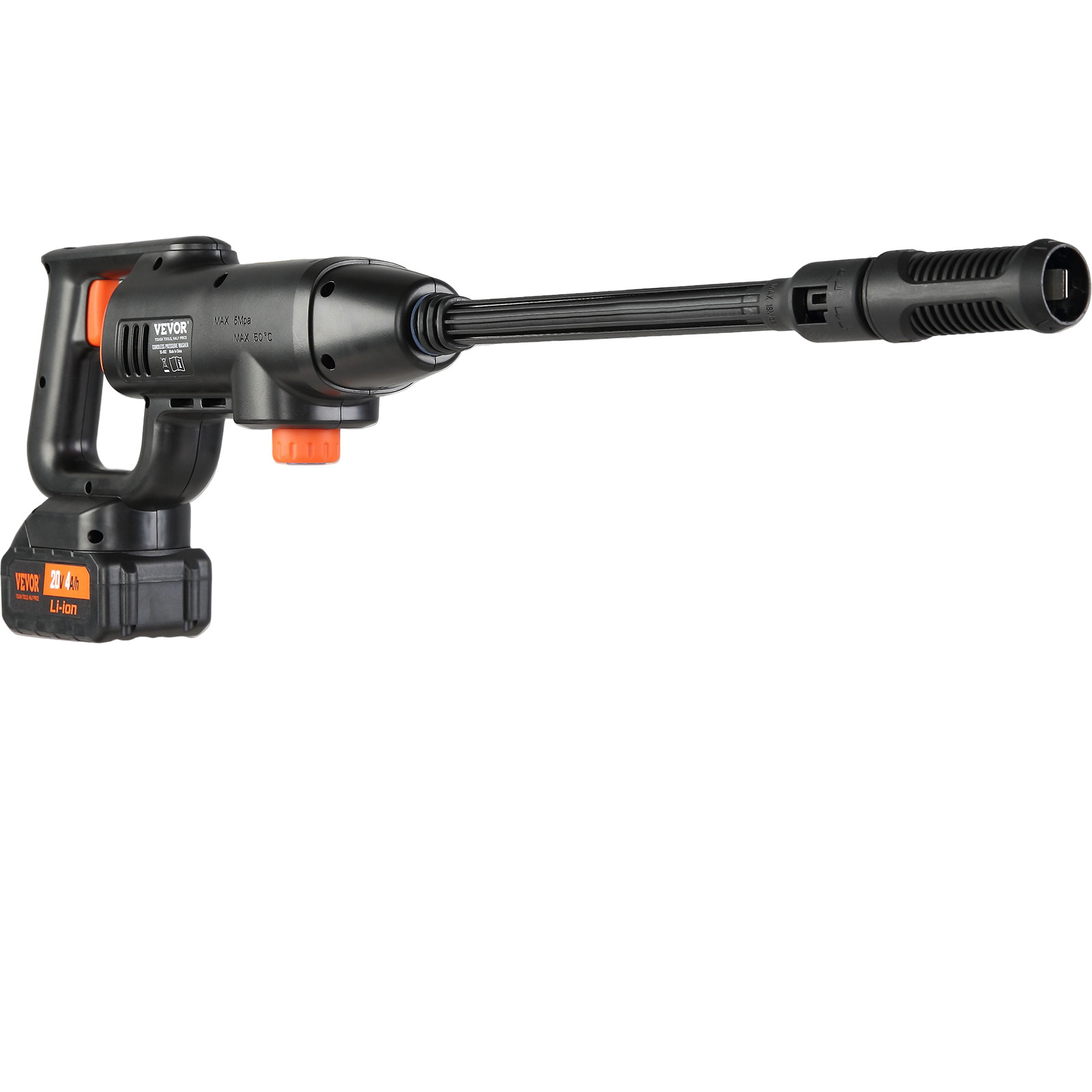 VEVOR High Pressure Cordless Washer Cleaner Portable Water Spray Car Gun 580 PSI