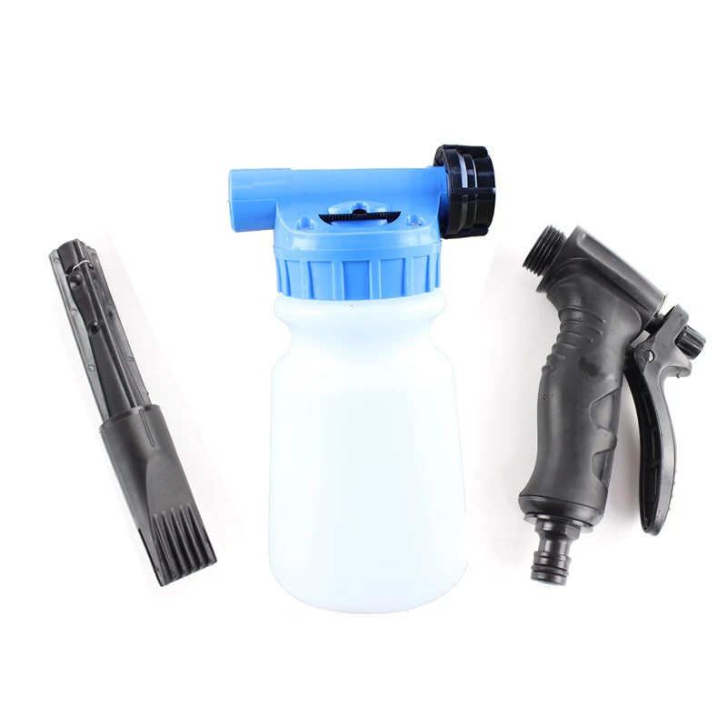 1L Car Washer Water Gun Adjustable Foam Nozzle Spraying Removable Jet Pressure C