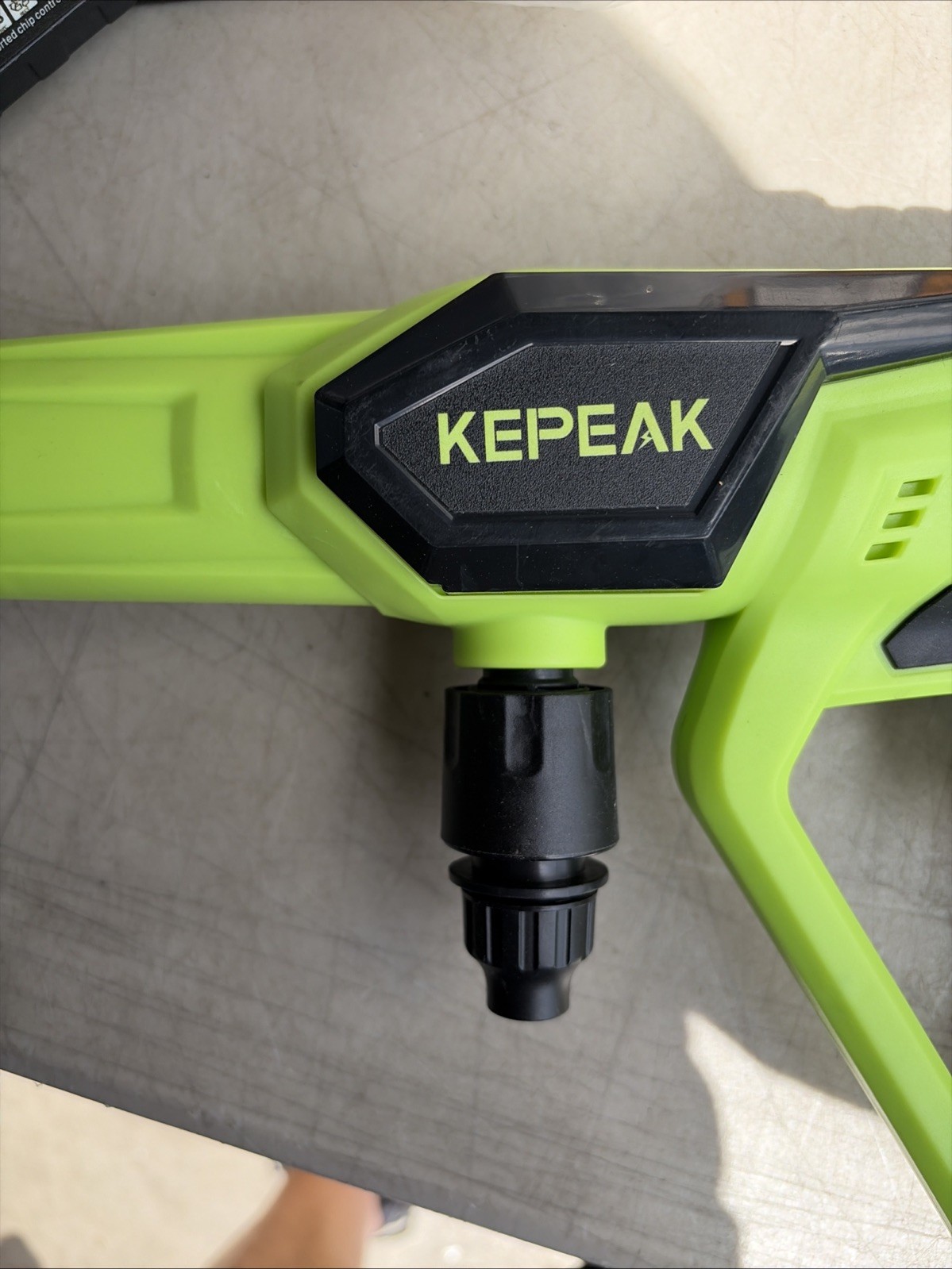 KEPEAK Cordless Portable Water Gun W Battery….Takes Makita Battery