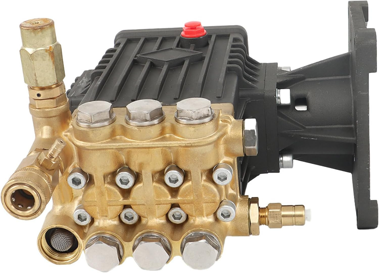 4400PSI 4GPM Pressure Horizontal Washer Pump 1In Shaft Power Washer Pump