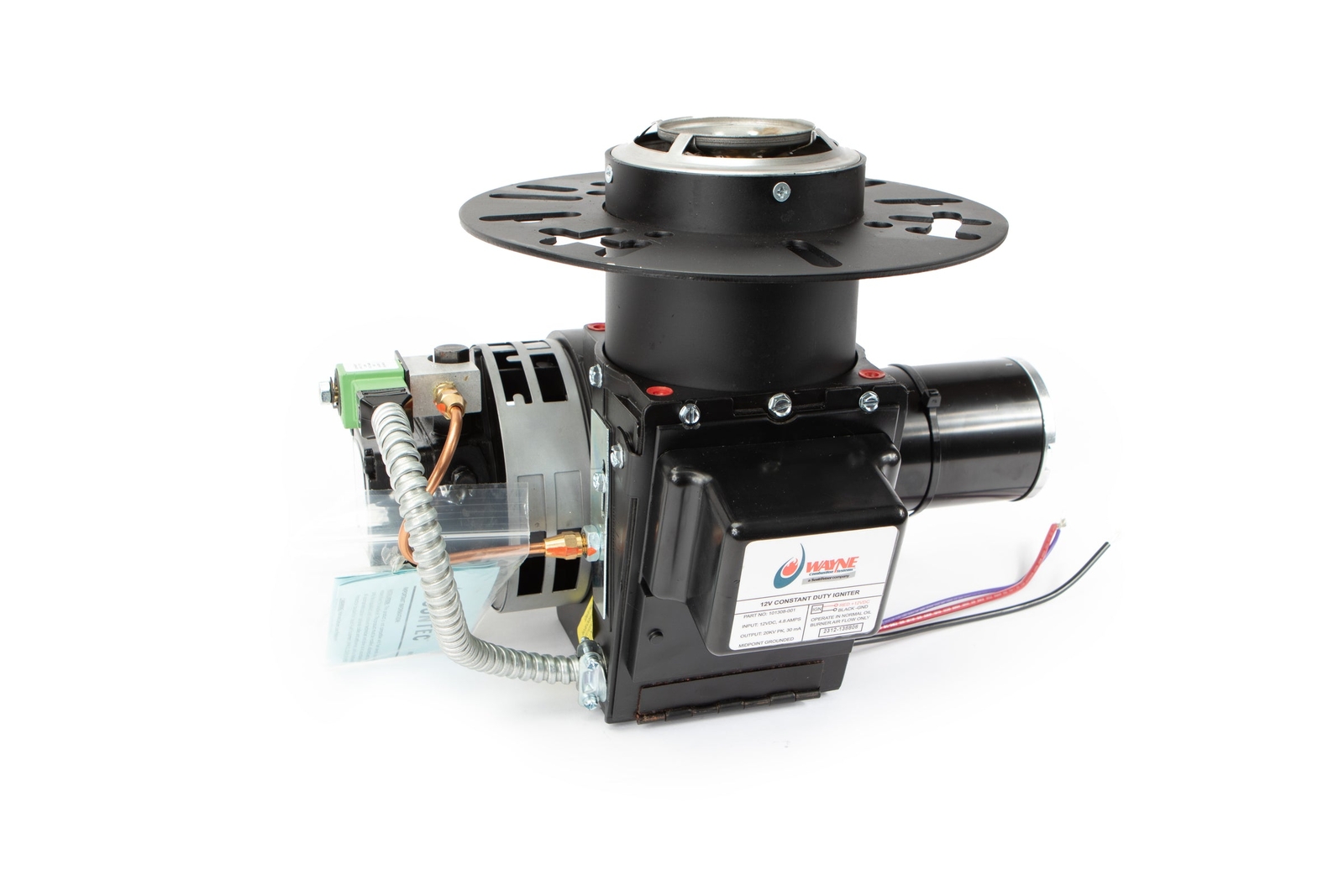Wayne 12V DC Oil Burner with Valve – MSRDC Model