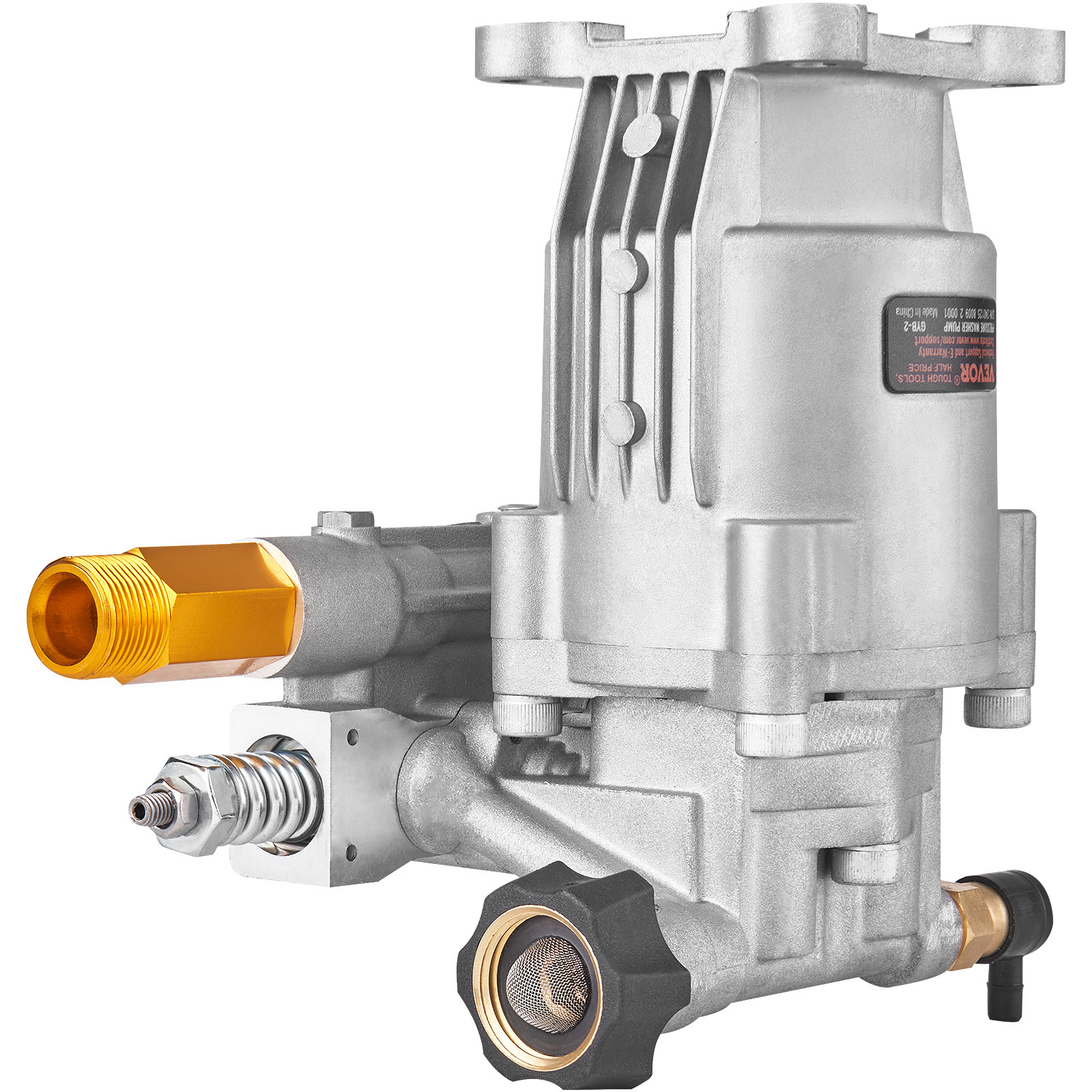 Pressure Washer Pump Power Washer Pump 3/4″ Horizontal 3400 PSI 2.5 GPM