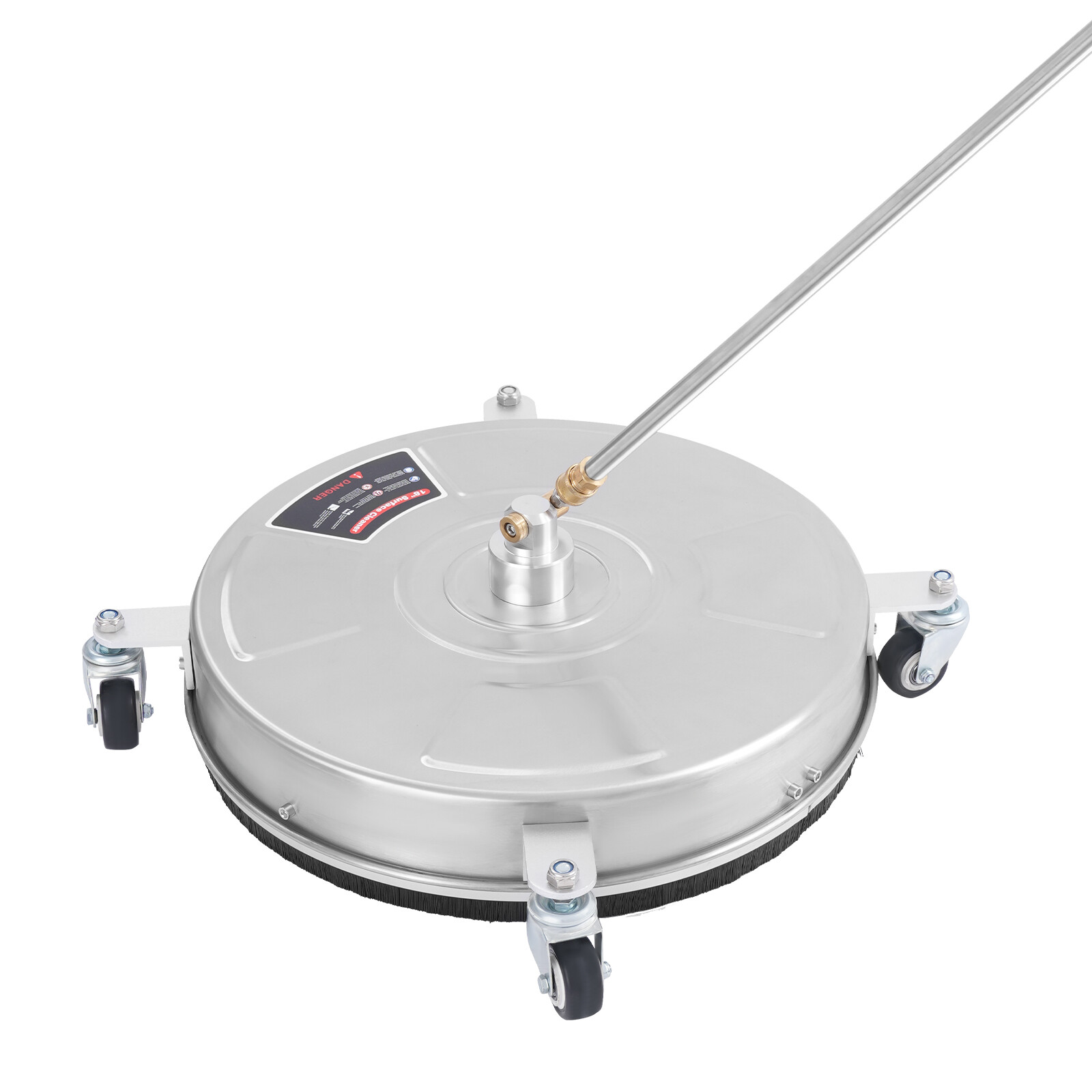 Heavy Duty 18″ Surface Cleaner 5000PSI Hot Cold Water Use for Patio Deck Floor