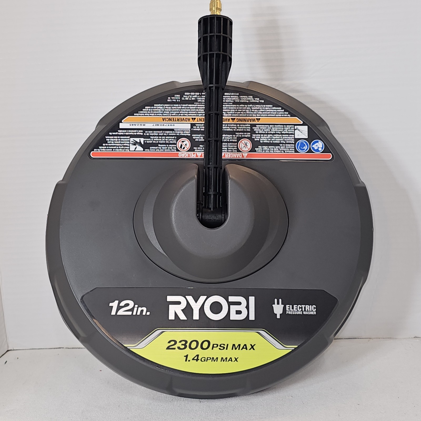 RYOBI 12 in 2,300 PSI Electric Pressure Washer Cleaner RY31012 New Open Box