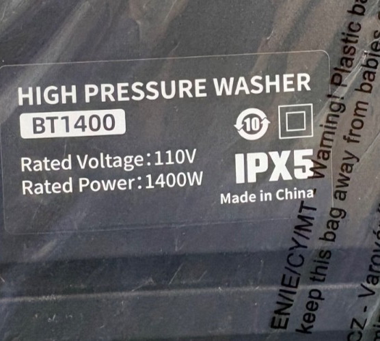 Electric Pressure Washer Portable Washer with 360* Rotating 5-in-1