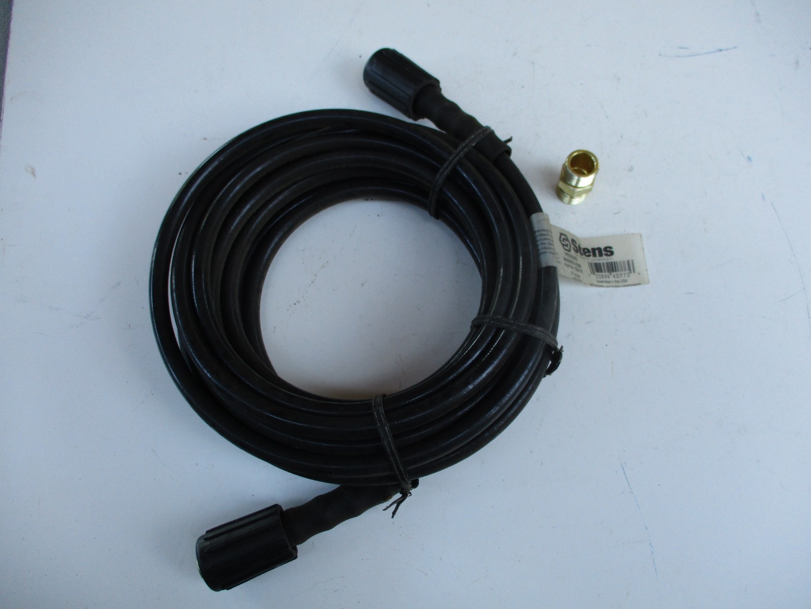 Stens 758-701 pressure washer hose 3000 PSI 25ft w/male adapter