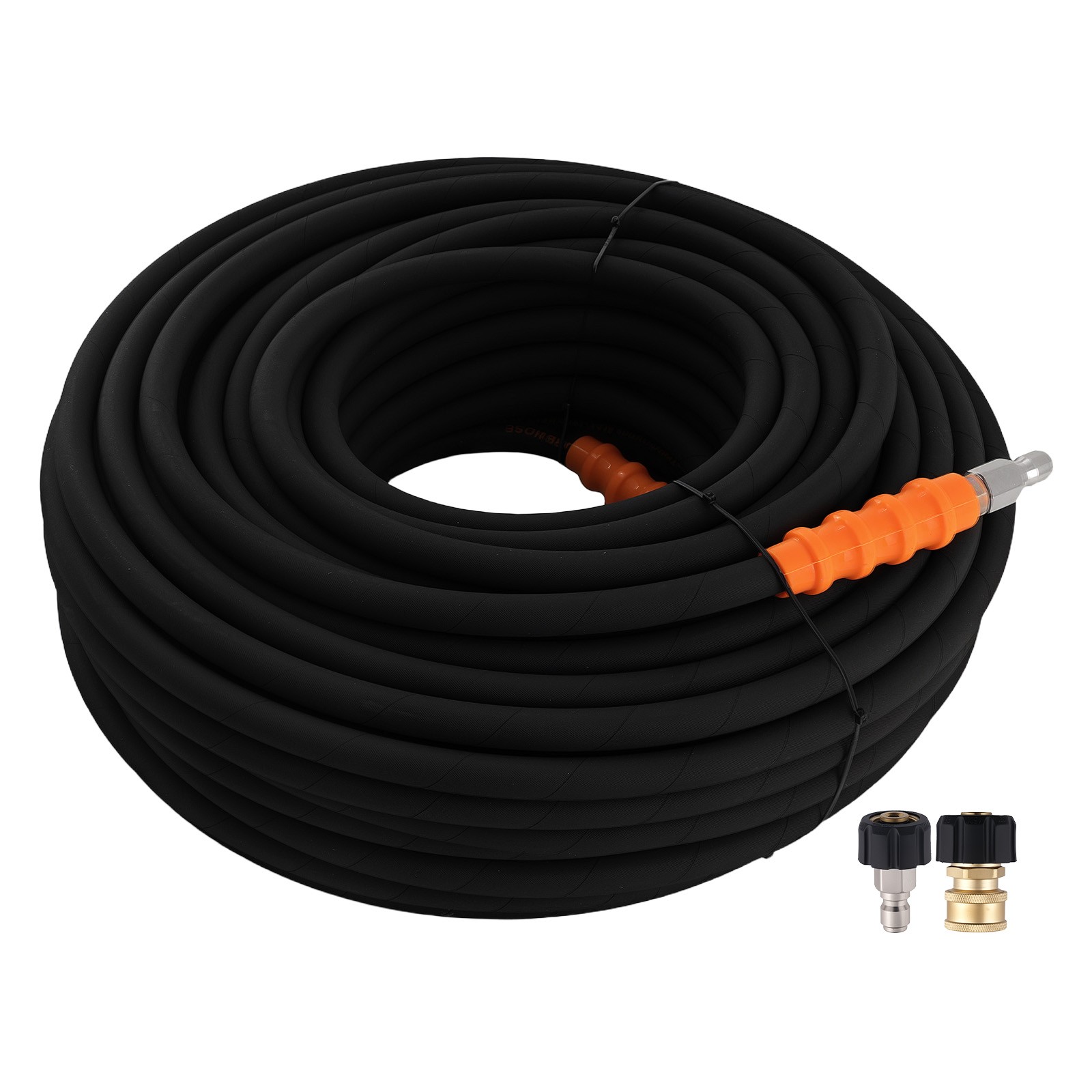 200FT 4800PSI Pressure Washer Hose for Simpson Generac 3/8″ Steel Wire Braid