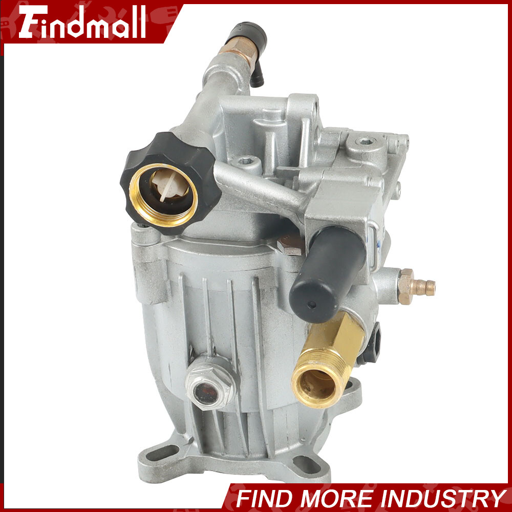 Pressure Washer Pump Horizontal 3/4″Shaft – MAX 3000 PSI 2.5 GPM Oil Sealed