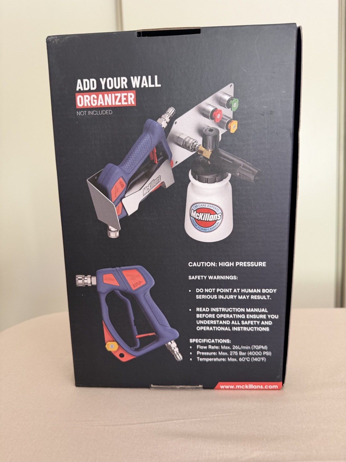 Factory MJJC Foam Cannon Pro V2.0 1/4 and Swivel gun Pro